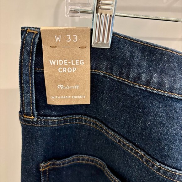Madewell Dark Blue Ankle & Cropped Jeans - Picture 2 of 3